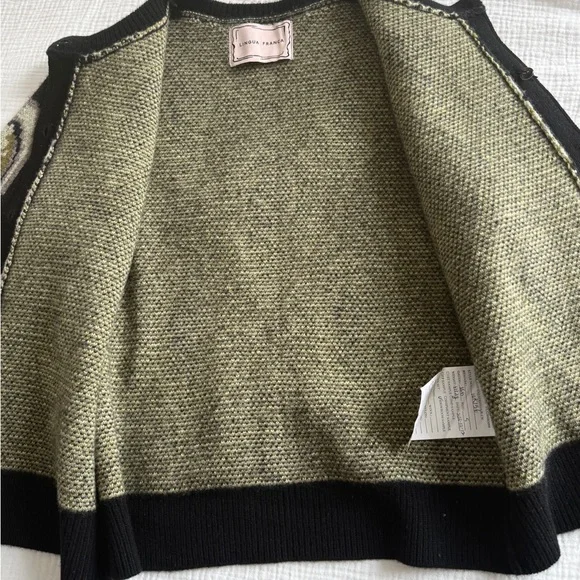 Lingua Franca Oyster Cardigan - Picture 5 of 11